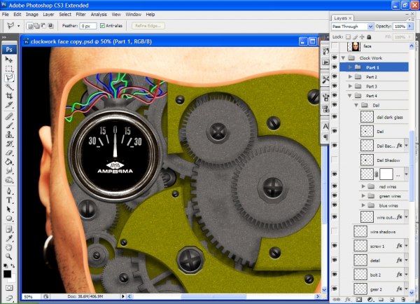 Creation of Clockwork: Step 38